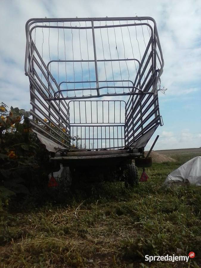 przyczepa samozbierająca do ziół siana słomy itp nieuszkodzony Rejowiec Fabryczny sprzedam