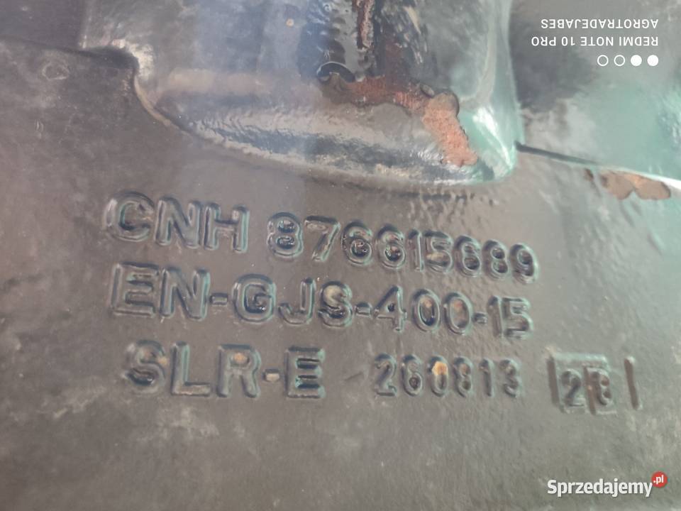 Amortyzacja przedniej osi 876615686 Case IH Wilkowo