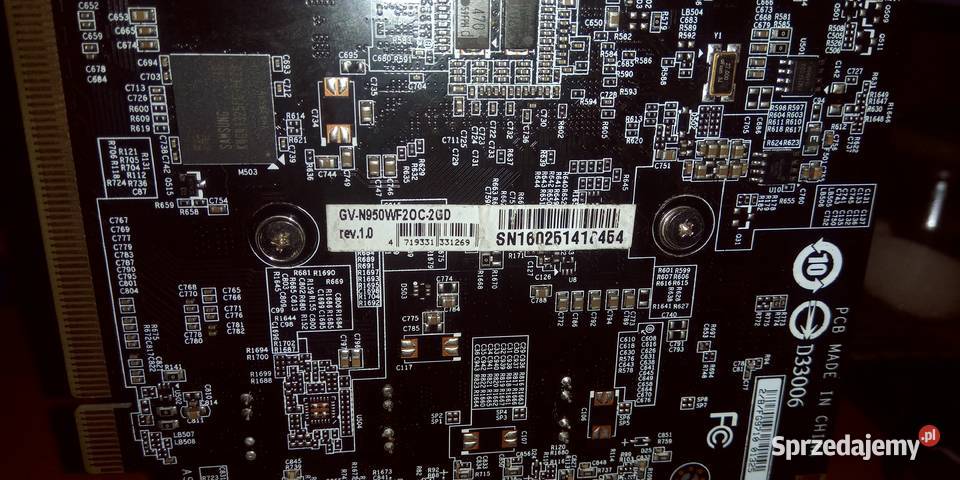 Karta Gigabyte Geforce GTX950 OC 2GB Windforce Karczew