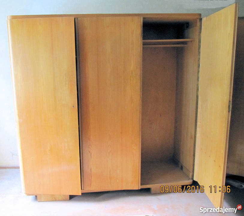 Szafa 3drzwiowa drewniana antyk