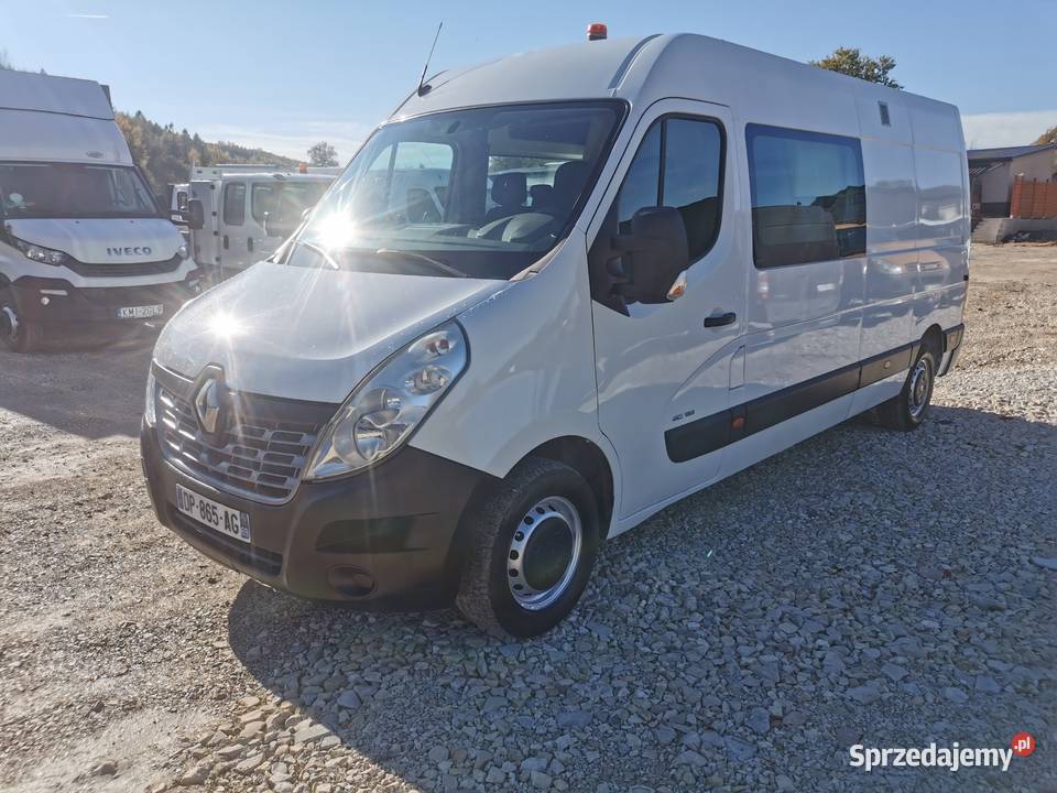 Renault Master L3H2 doka 7osobowy Długi klima Miechów