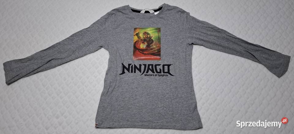 Koszulka długi rękaw aplikacja 3D Lego Ninjago Czeladź
