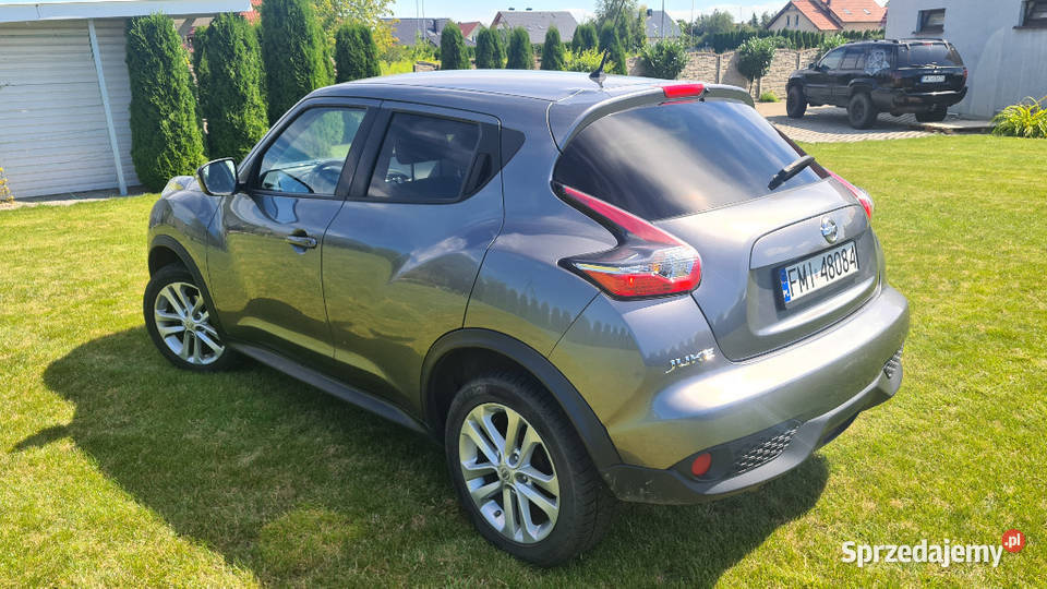 Nissan Juke 16 Benzyna CVT Tekna 120 2015r sprowadzony Międzyrzecz