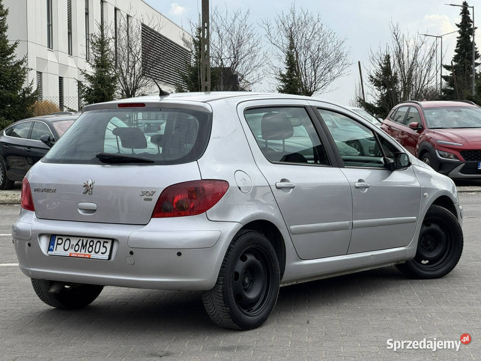 Peugeot 307 Zarejestrowany w Polsce I 20012005 czujnik parkowania wielkopolskie Suchy Las