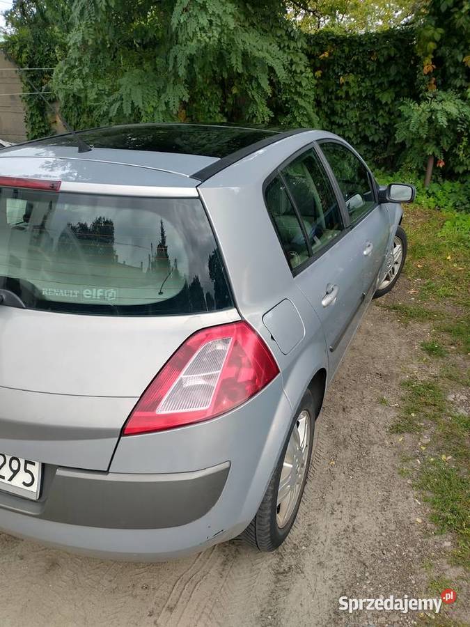 Samochód osobowy Renault Megane 2 hatchback 4/5 Megane łódzkie Zgierz