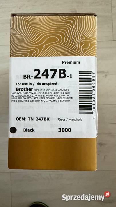 Pusty toner cartridge do drukarki Brother zużyty Łódź