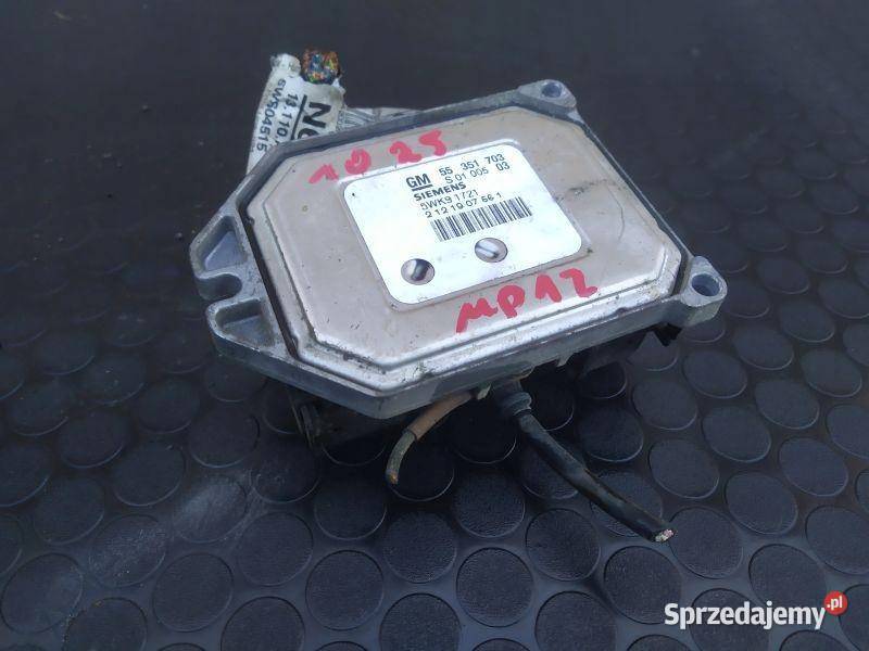 STEROWNIK SILNIKA KOMPUTER OPEL ZAFIRA A 2002 osobowe Rudziniec
