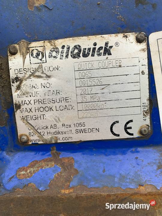 Szybkozłącze OilQuick małopolskie Oświęcim