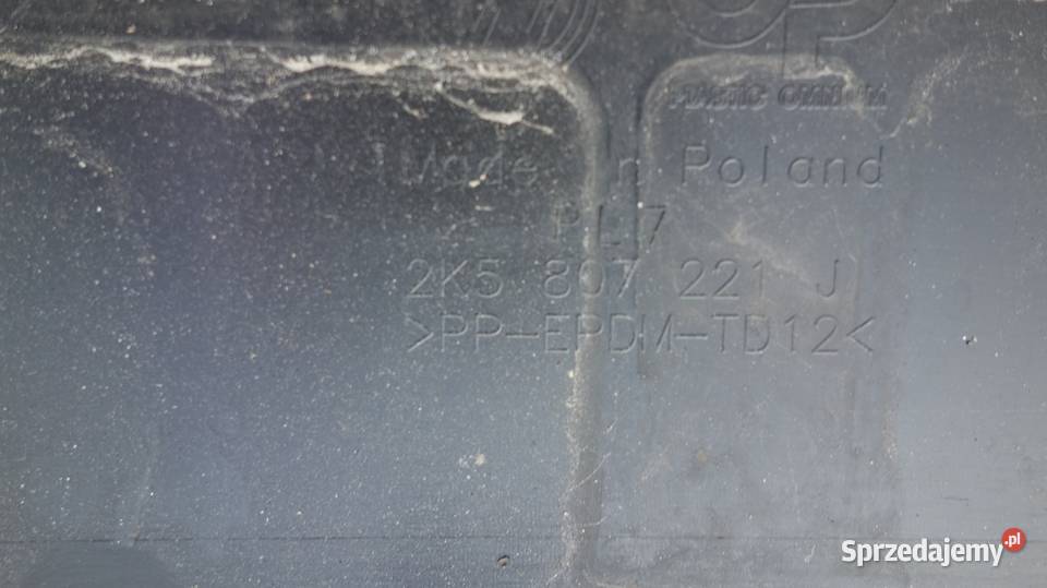 ZDERZAK PRZEDNI PRZÓD VW CADDY III 2K LIFT 15 Karoseria Ruda Śląska