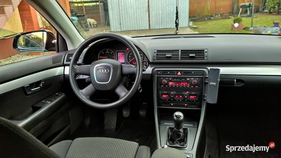 Audi A4 B7 20TDI 2006r Sedan Czarny Manual nieuszkodzony A4
