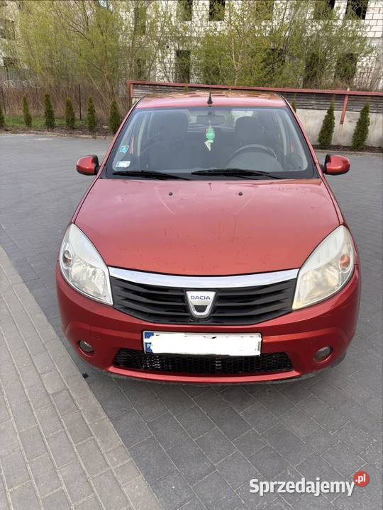 Dacia Sandero 14 8v Gaz Klimasprawna Wazne 1400cm3 Samochody osobowe Pułtusk