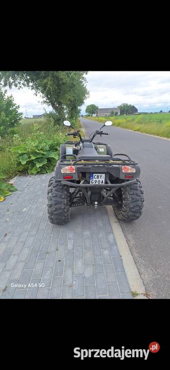 Quad 500 zarejestrowany i ubezpieczony Dobrcz