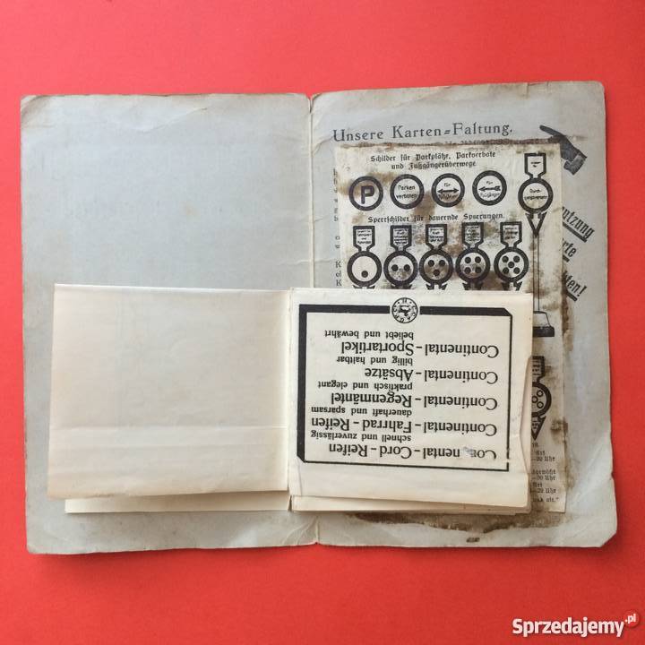 163 Continental Strassenkarte Stettin zachodniopomorskie Szczecin