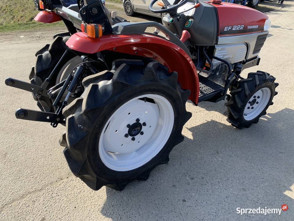 Traktorek Yanmar EF222 22 4x4 wspomaganie 2004 r Wisznia Mała