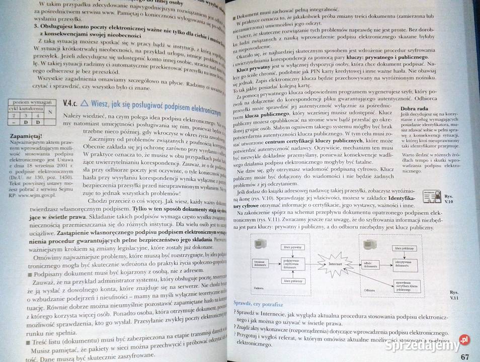 Technologia informacyjna nie uczniów Krawczyński Chełm sprzedam