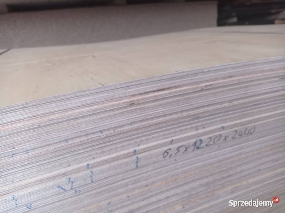 SKLEJKA surowa WD 65mm 2440x1220mm Kl 34 Brzeźno