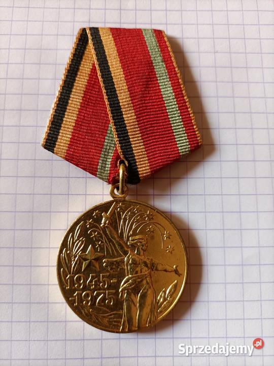 MEDAL 30LECIA ZWYCIĘSTWA W WIELKIEJ WOJNIE Piszczac