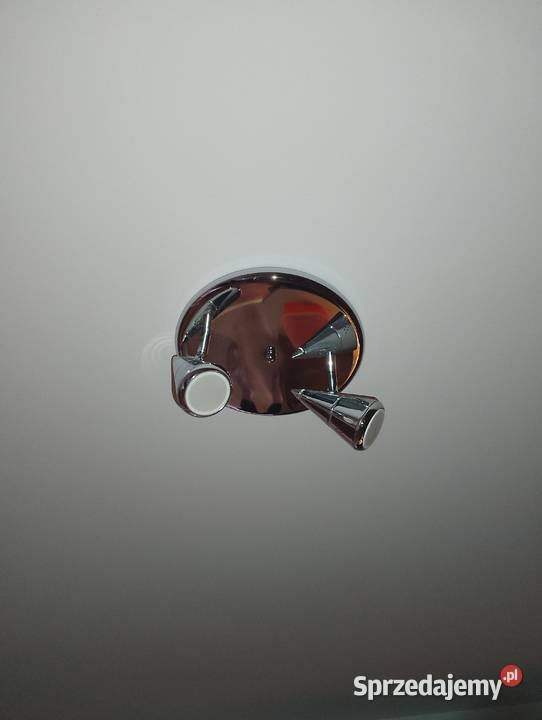 Lampa sufitowa 2 regulowane punkty żarówki LED w Piaseczno