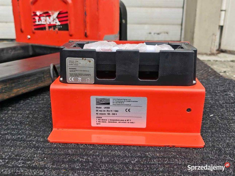 Wózek paletowy elektryczny LEMA TEZ 12 1200 Góra sprzedam
