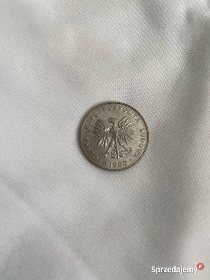 Moneta 20 złotych z 1990 roku Strzyżewice
