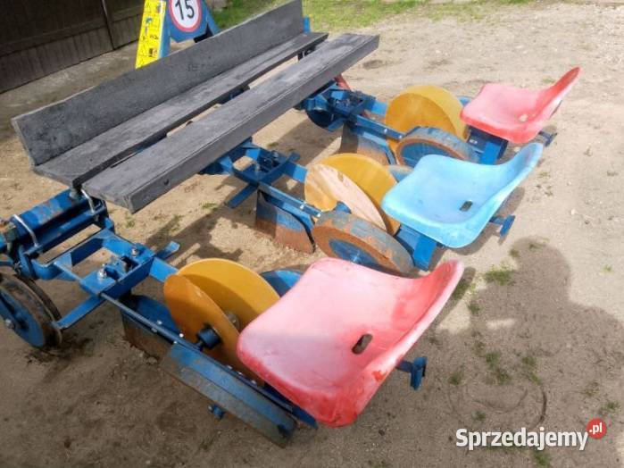 Sadzarka talerzowa 3 rzędowa do warzyw truskawek Sejny