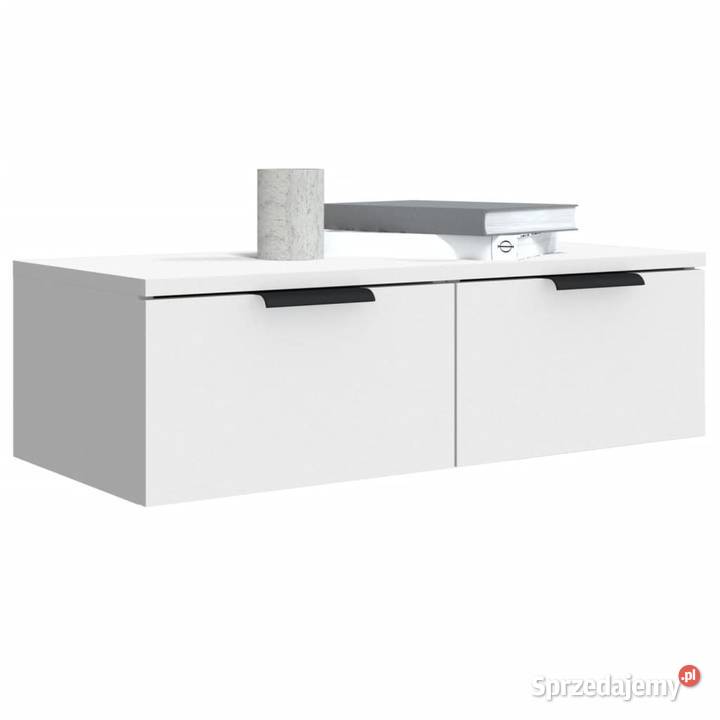 vidaXL Szafka wisząca biała 68x30x20 SKU811394