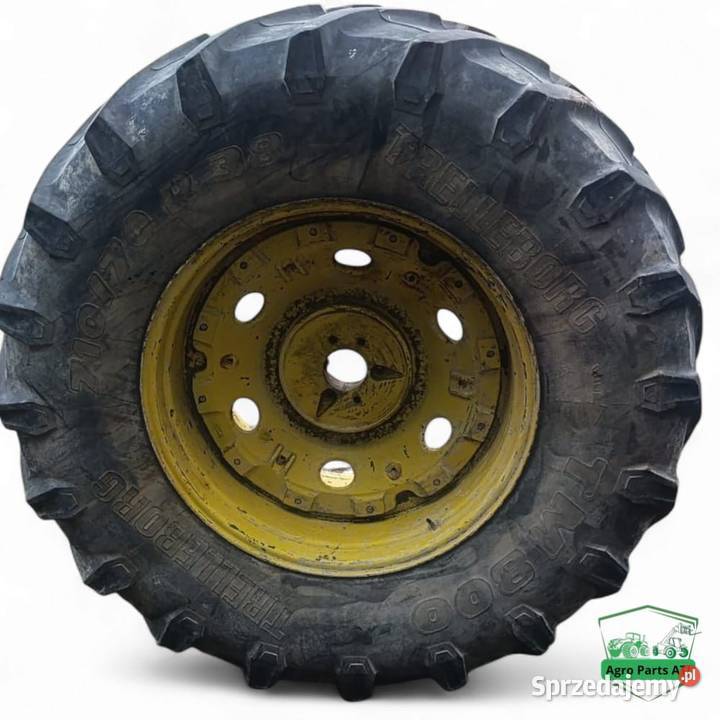 Koło tylne 71070R38 Trelleborg TM800 Felga JD Koła i wagi Koła i wagi Ciechanowiec sprzedam