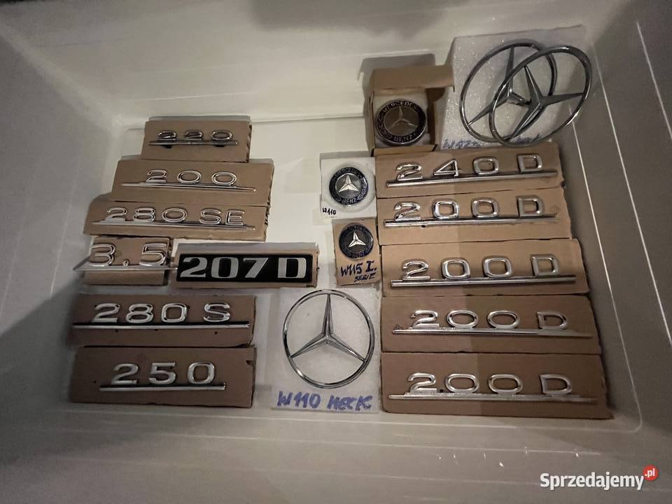 Mercedes Benz W110 200D klapy tył Poznań sprzedam