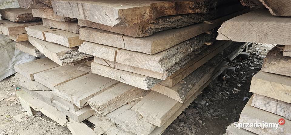 Tarcica jesionowa nie obrzynana klasa ABC Osina