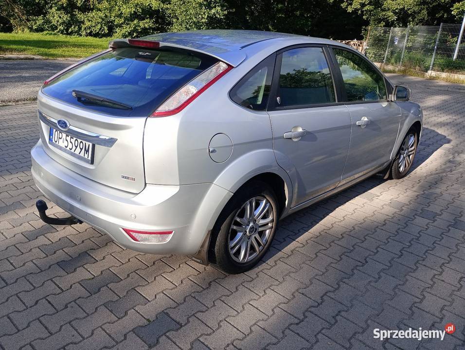 Śliczny ford focus Ghia zamiana srebrny Focus Paczków