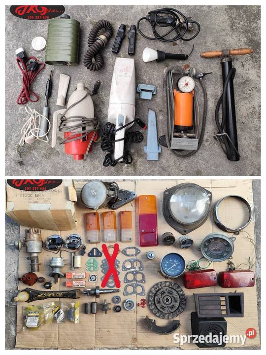 PRL części Fiat 125p 126p Maluch Renault Syrena