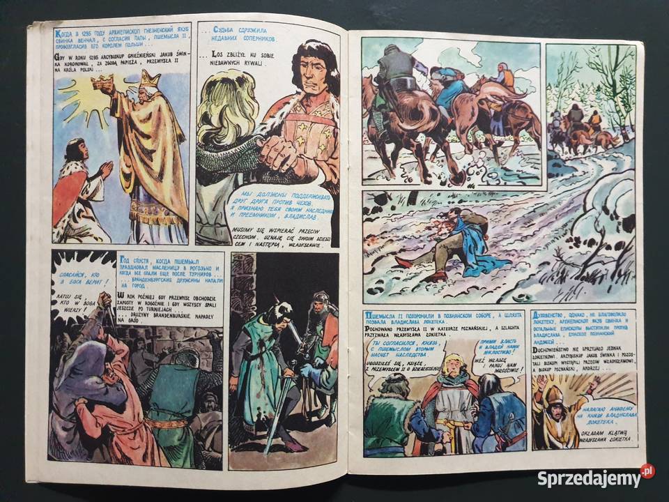Władysław Łokietek komiks dwujęzyczny język Gdynia