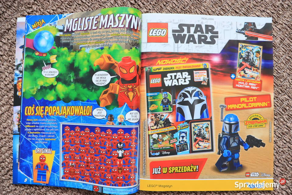 Lego Spiderman gazetka 012024 mazowieckie Warszawa