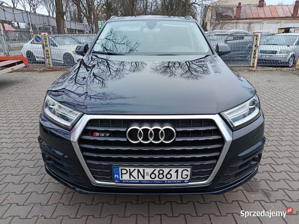Audi Q7 Org Pakiet SQ7 30 TDI 272320 Salon elektrycznie ustawiane fotele