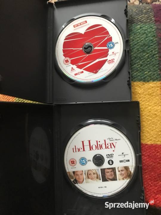 dvd Holiday i Loveactually na prezent Warszawa