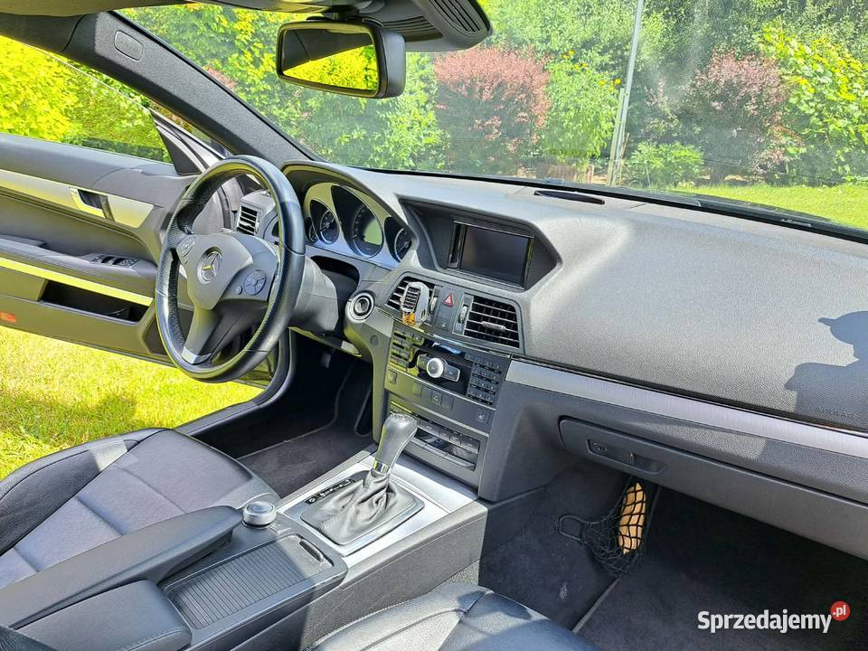 Mercedes E250 CDI coup zadbany serwisowany w ASO Klasa E Łódź