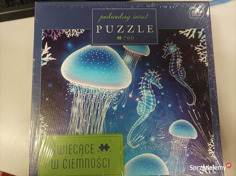 Puzzle świecące w ciemności Podwodny Świat 700 Pozostałe