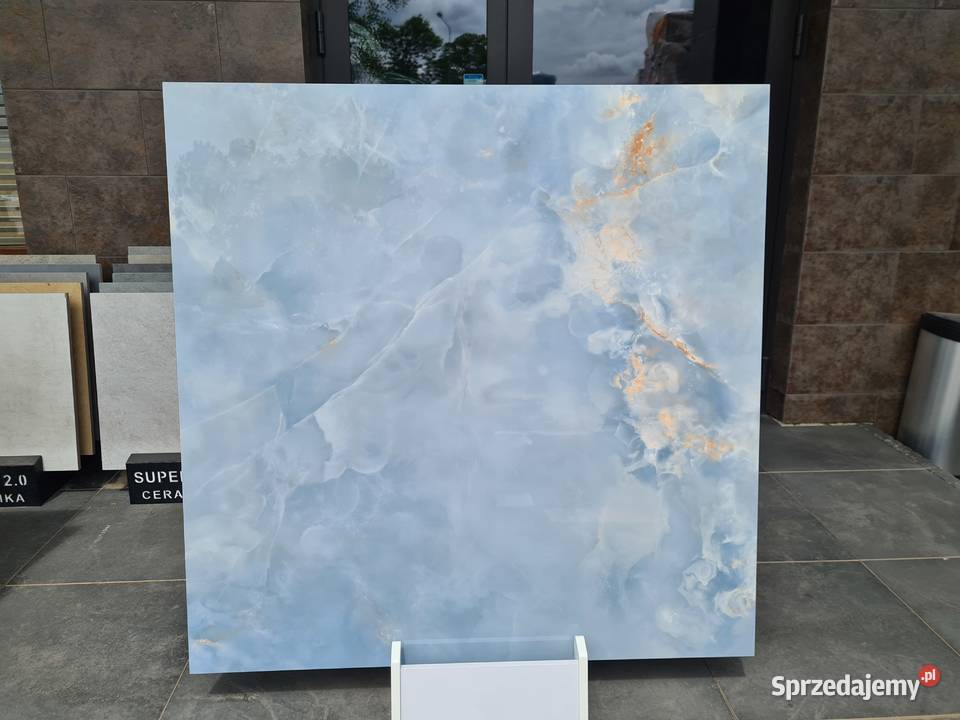 PŁYTKA gres AQUAMARINE BLUE POLER 1198X1198 GAT