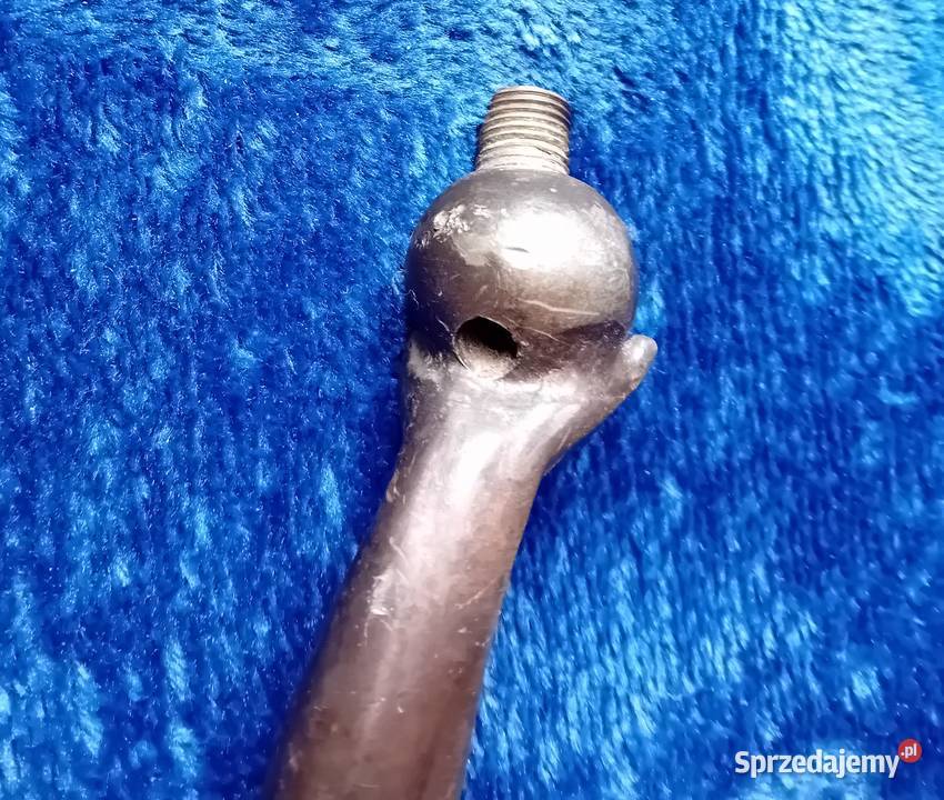 Figurka z brązu art deco olimpijczyk podstawa Koźminek