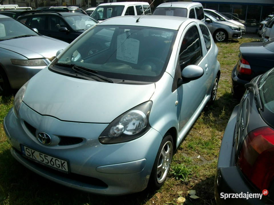 Toyota Aygo Toyota Aygo I 20052014 niebieski Katowice sprzedam