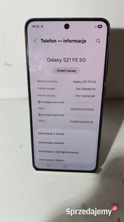 Smartfon SAMSUNG Galaxy S21 FE 5G 6128GB Katowice