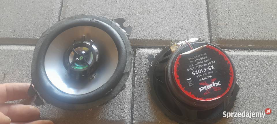 Głośniki sony 100mm 130w Karpacz sprzedam