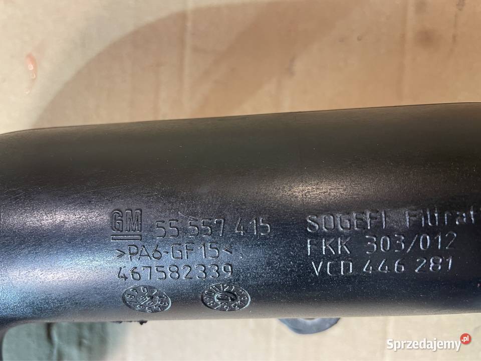 Rura intercoolera 55557415 opel corsa d 13cdti Szczecin