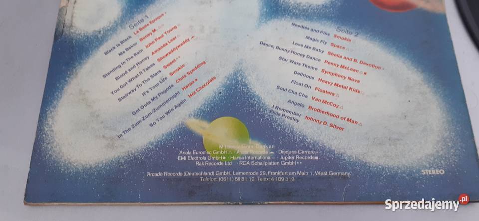 HitRocket 20 Super hitswinyl vintage pamiątka kujawsko-pomorskie Tuszkowo