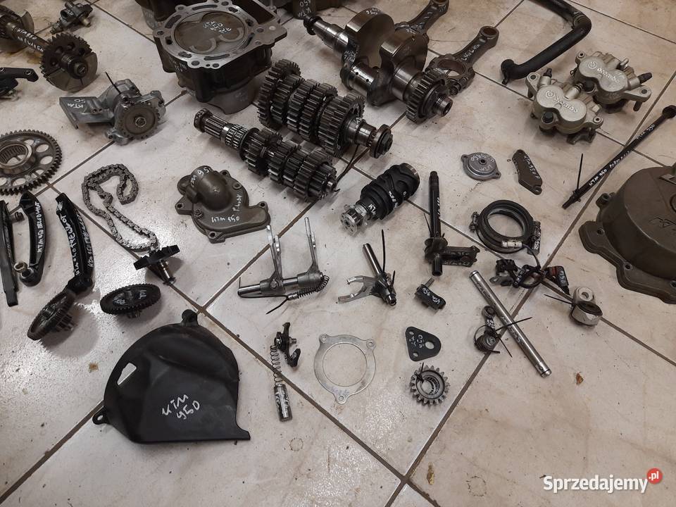 KTM 950 LC8 silnik części głowica kartery Jelenia Góra