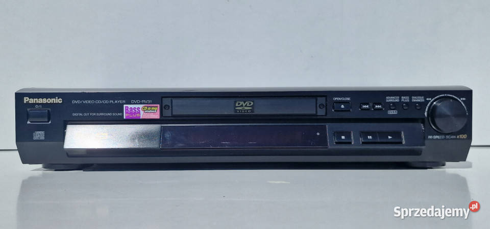 Panasonic CD DVD MP3 odtwarzacz DVDRV31 rv 31 Panasonic Międzychód