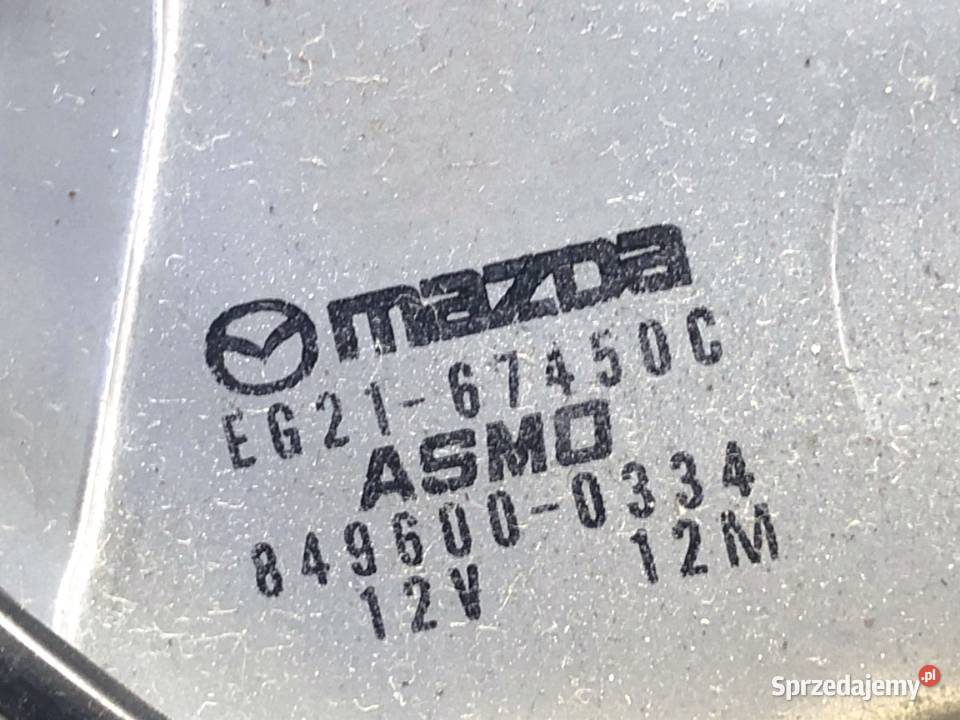 SILNIK WYCIERACZEK TYŁ MAZDA CX7 8496000334 SUV osobowe podkarpackie