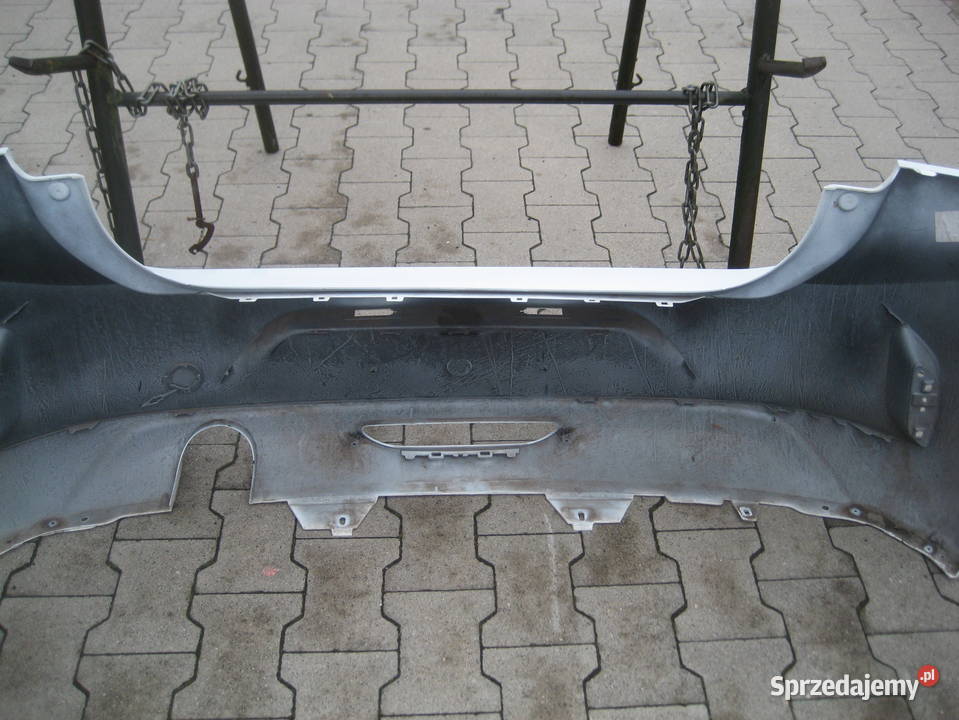 opel corsa f 1923r zderzak tył bez pdc biały osobowe Rakoniewice