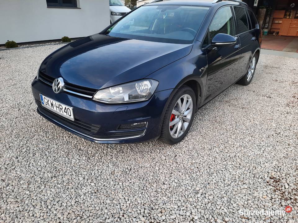 vw golf VII kombi 2015 16 tdi system Start-Stop Kwidzyn sprzedam