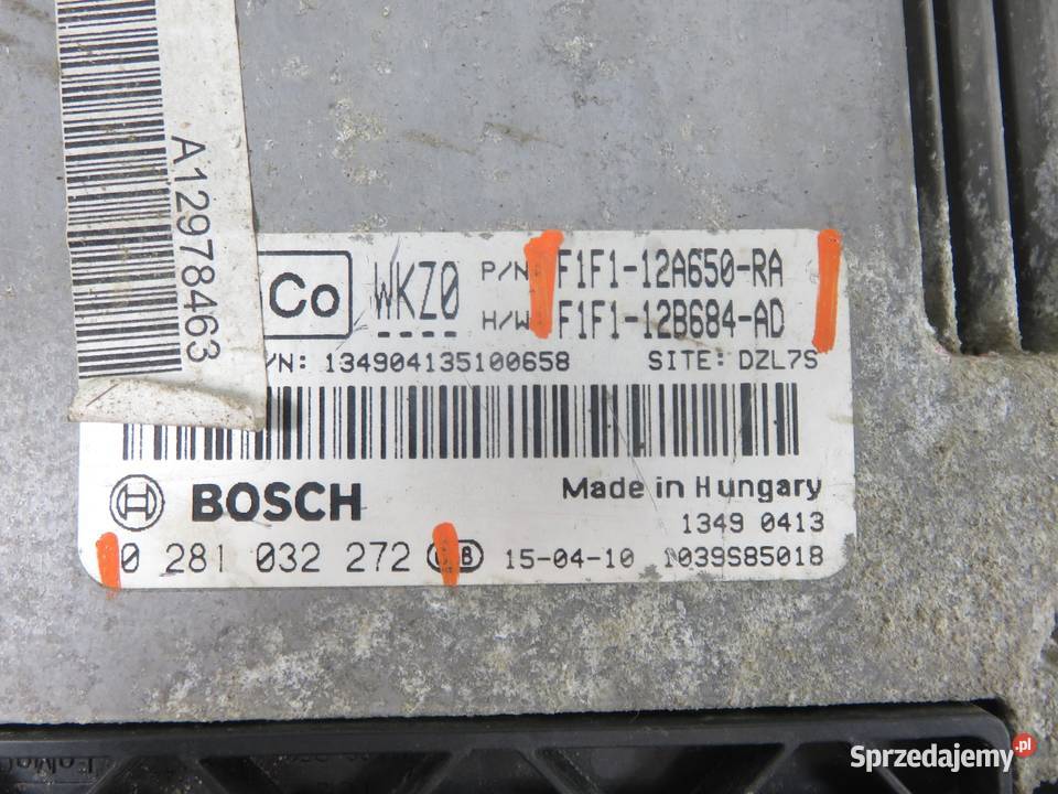 STEROWNIK FORD FOCUS MK3 15 TDCi 0281032272